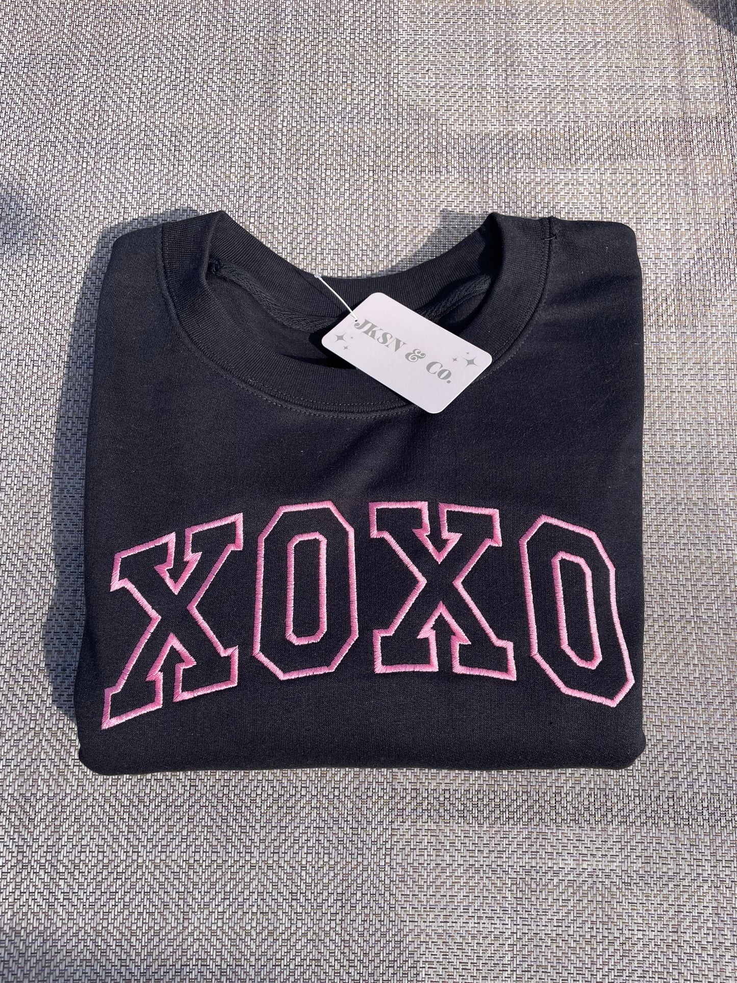 XOXO Embroidered Sweatshirt | Valentine's Day | VDay Gift