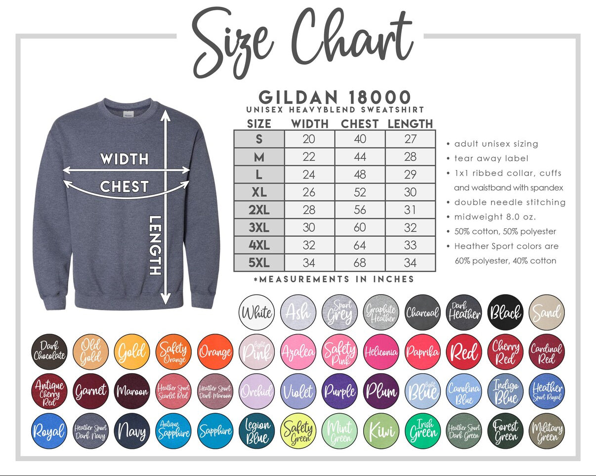Main Character Energy Embroidered Crewneck -- Bookish Crewneck, Bookish Sweatshirt