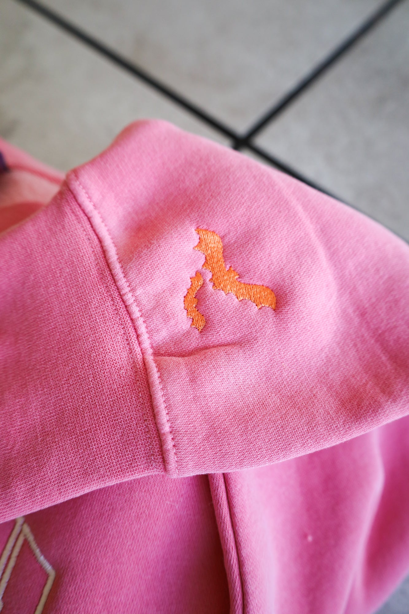 Spooky Vibes Embroidered Sweatshirt w/ Bat Sleeve, Halloween Sweatshirt