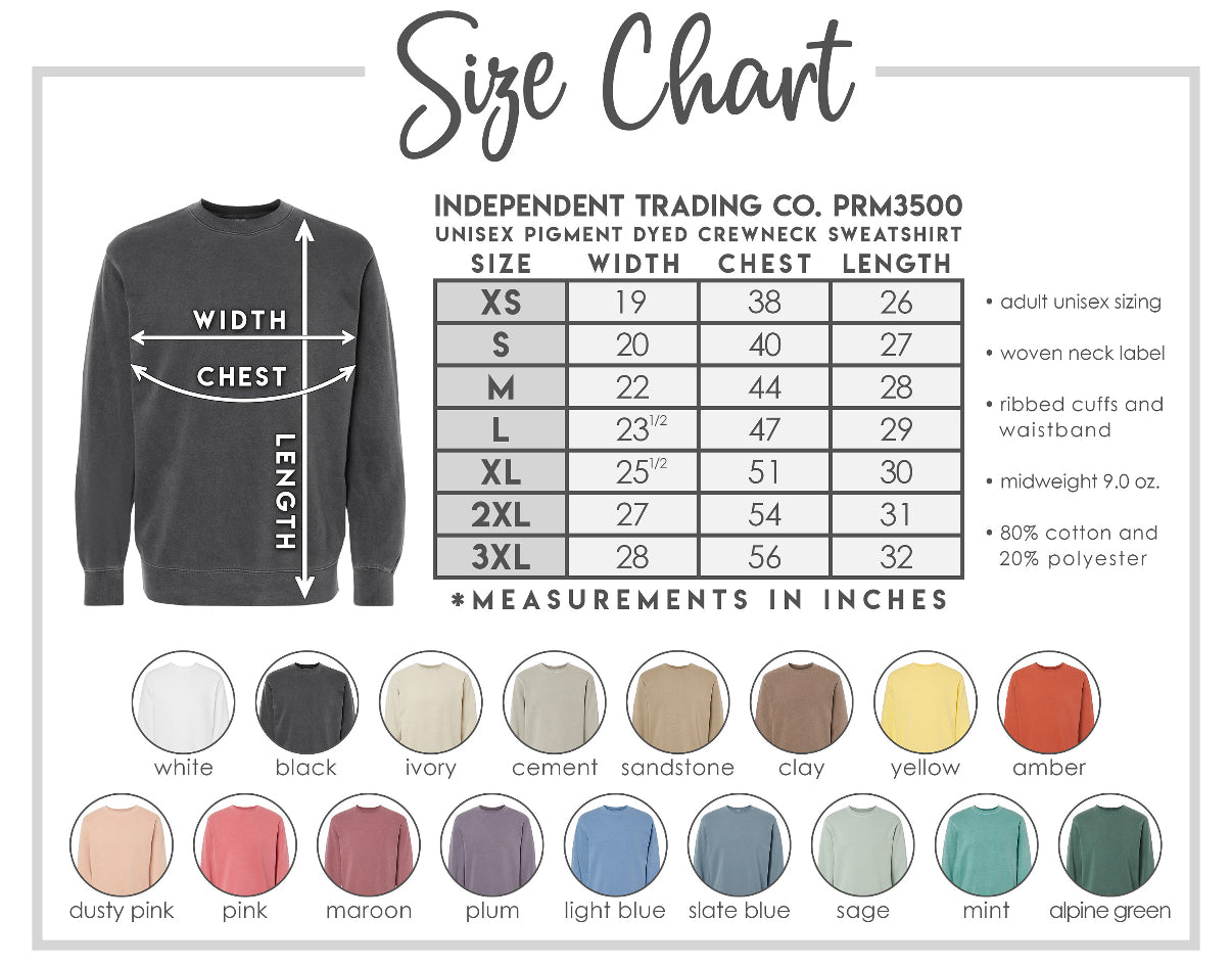 Embroidered Monogram Premium Sweatshirt, Monogram Sweatshirt, Perfect Gift!