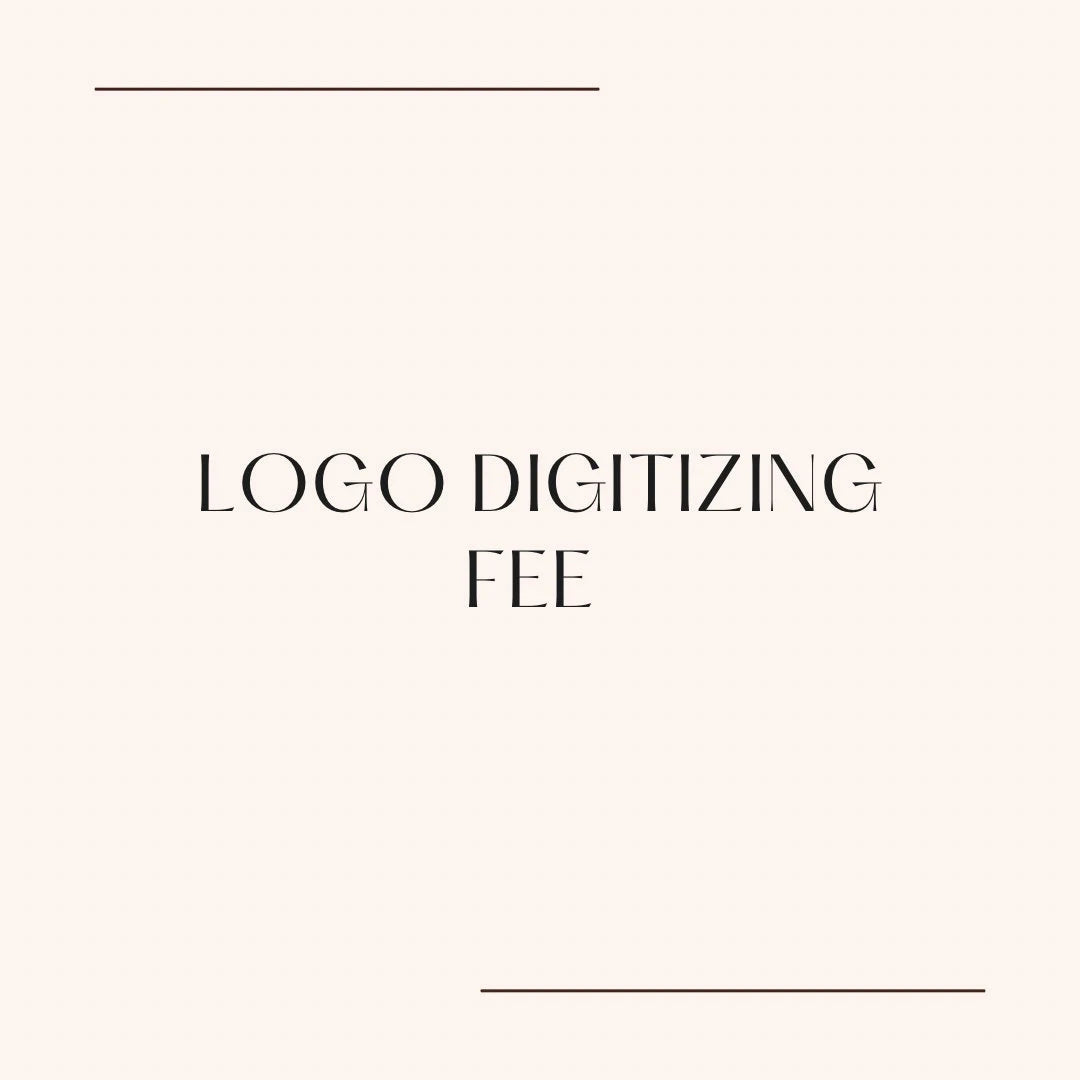Logo Digitizing Fee