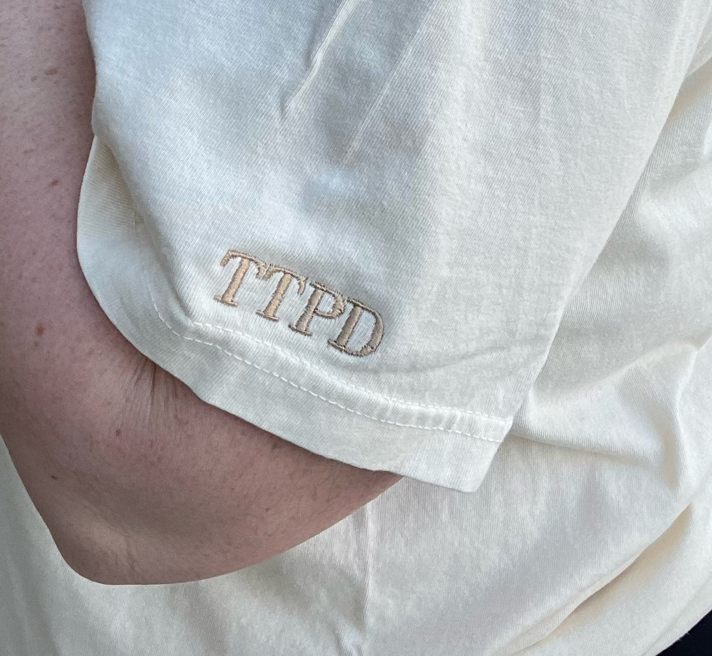 TTPD Inspired Tee | TTPD Embroidered Tee