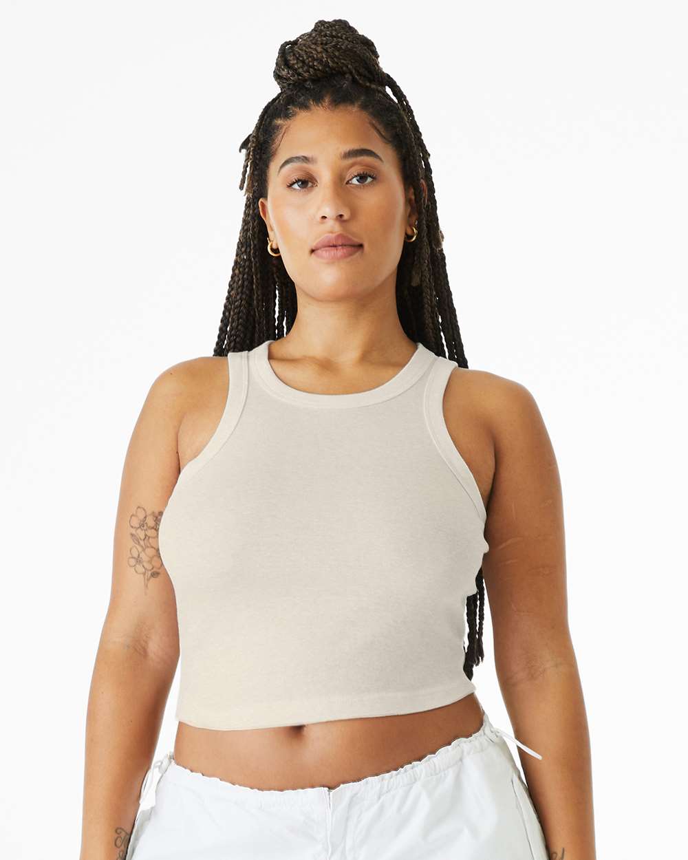 Spooky Girl Ribbed Baby Tank Top