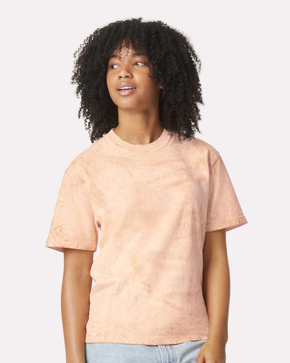 Future Ghost Embroidered Colorblast Tee - Comfort Colors