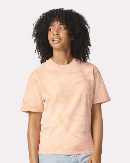 Future Ghost Embroidered Colorblast Tee - Comfort Colors