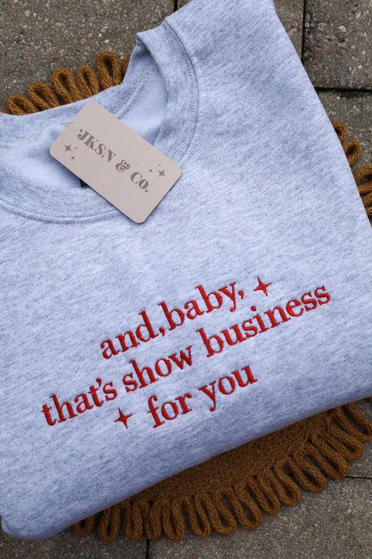 TLOAS Embroidered Sweatshirt