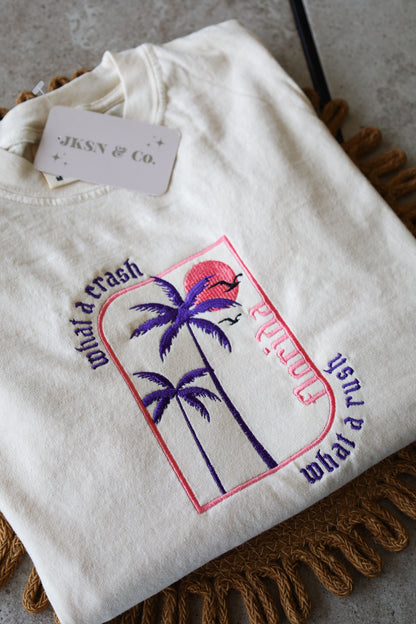 Florida!!! Inspired Embroidered Tee -- Comfort Colors Tee, Short Sleeve Tee