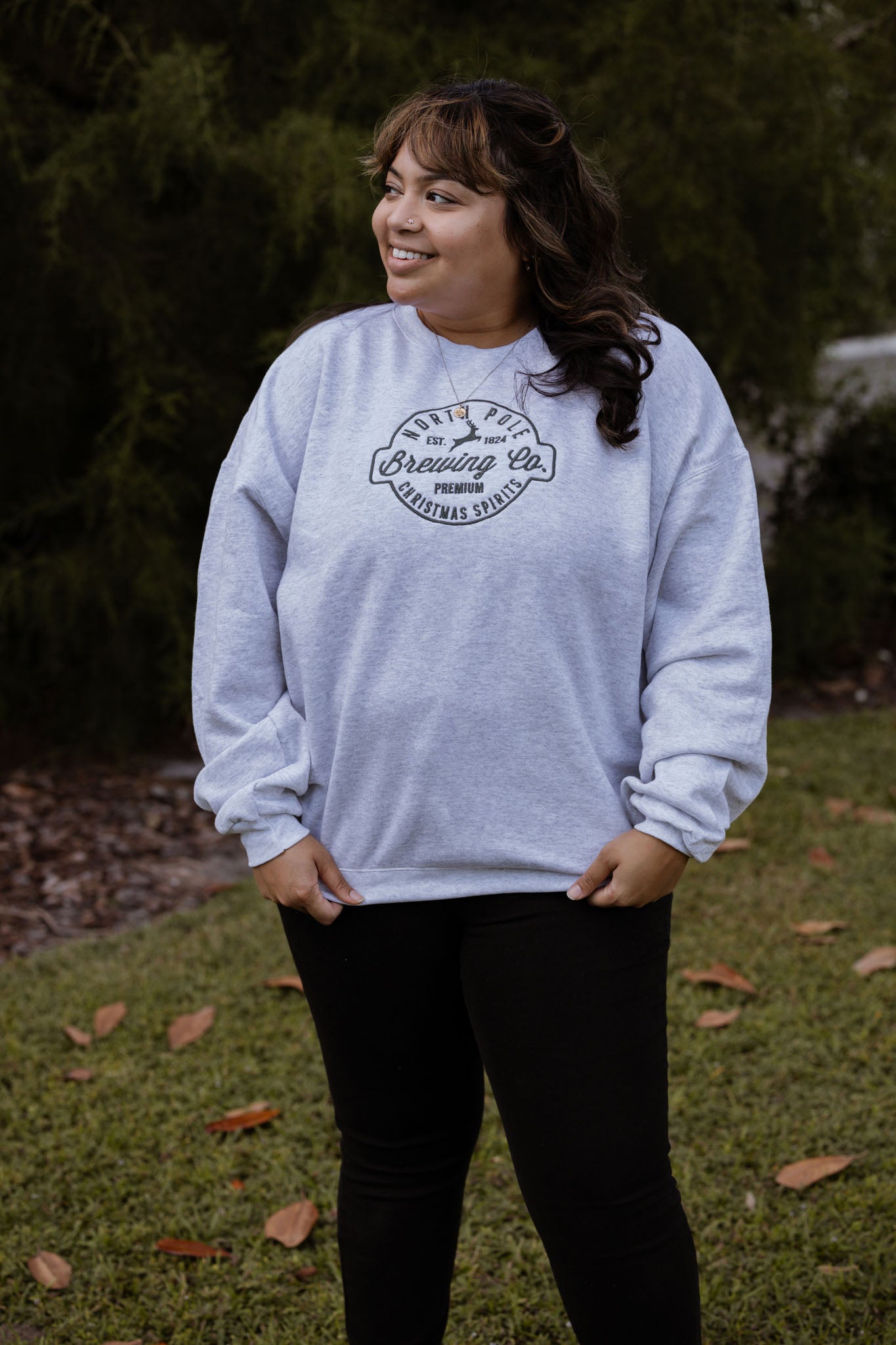 North Pole Brewing Co. Embroidered Crewneck