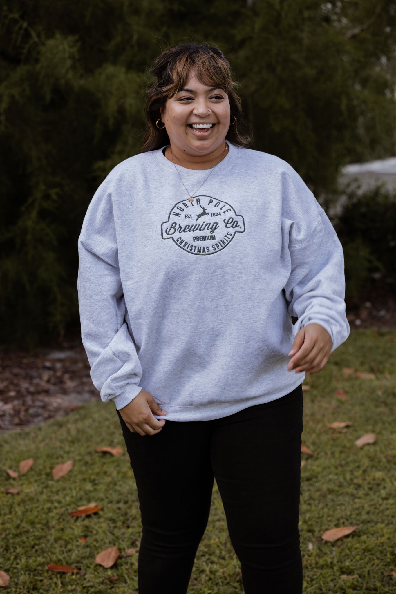 North Pole Brewing Co. Embroidered Crewneck