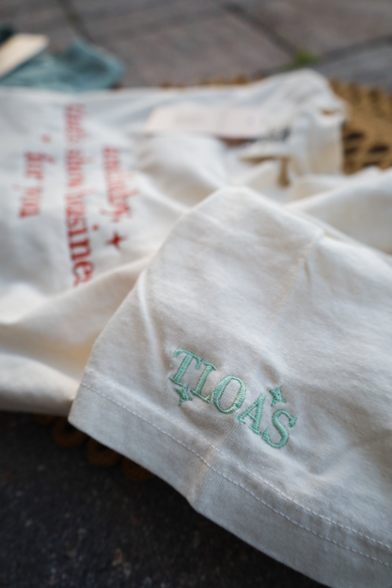The Life of a Showgirl Embroidered Tee, And Baby, That’s Show Business For You Comfort Colors Tee