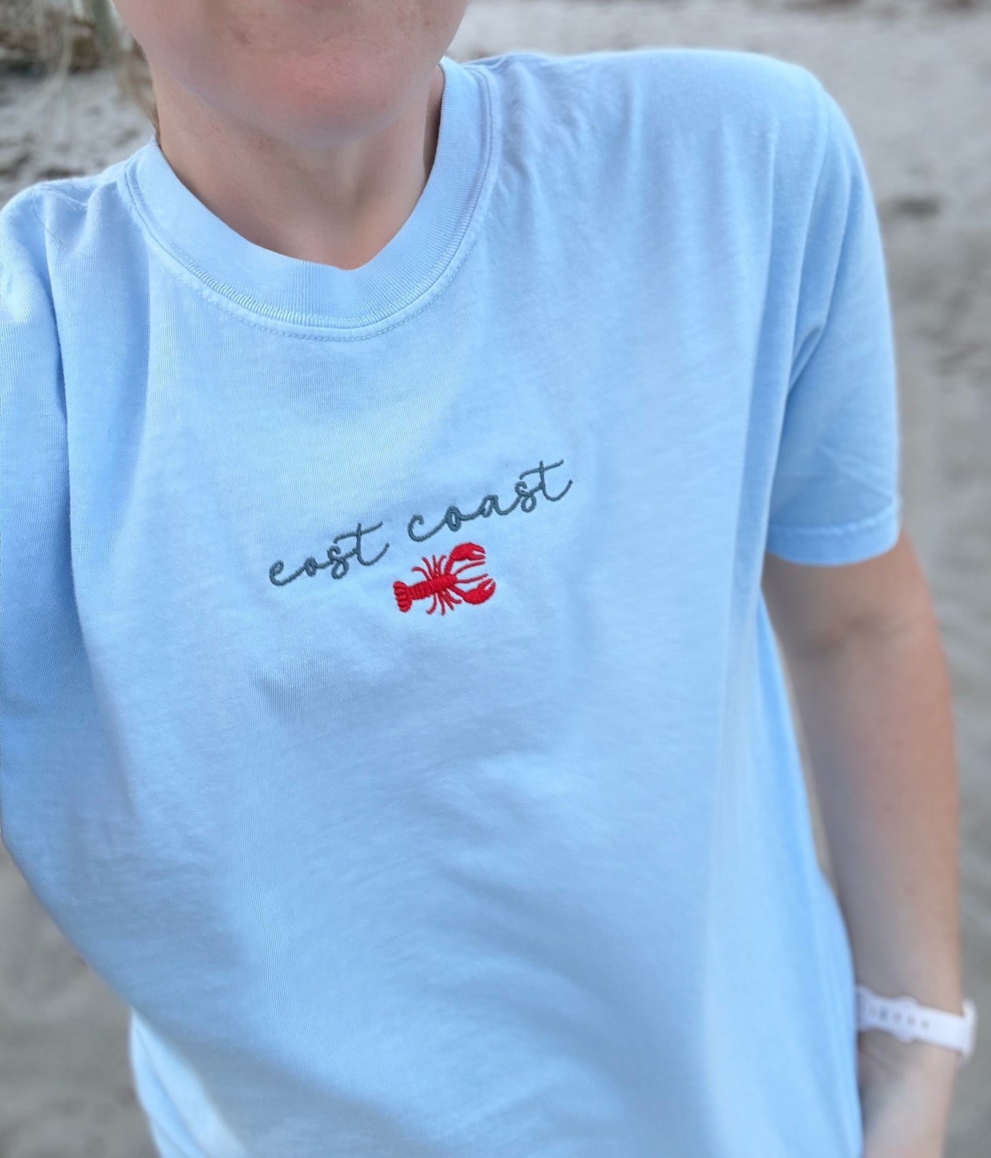East Coast Summer Inspired Tee — Comfort Colors