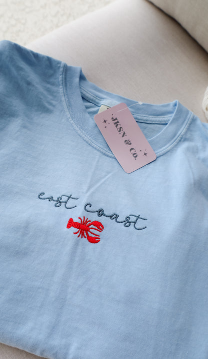 East Coast Summer Inspired Tee — Comfort Colors