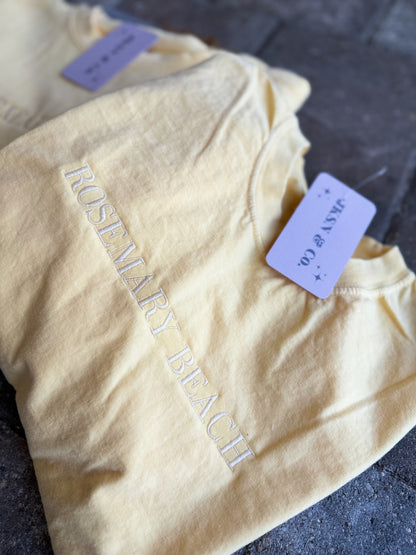 Dainty Destinations Embroidered Tee, Comfort Colors, Destination Sweatshirt, Vacation Crewneck, Bachelorette Weekend, Girls Trip Sweatshirt