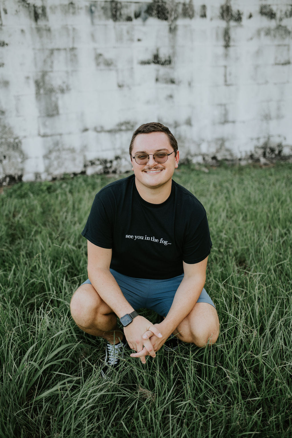 "See You in the Fog" Embroidered Tee -- Comfort Colors Tee, Short Sleeve Tee, HHN Inspired Tee, Halloween Tee