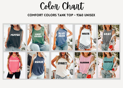 CUSTOMIZABLE Embroidered Margarita Monogram Comfort Colors Tee -- Summer Tee