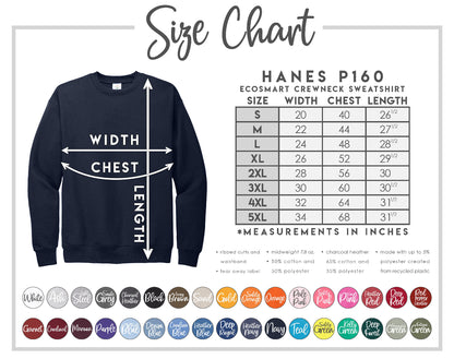 Embroidered Champagne Problems Sweatshirt