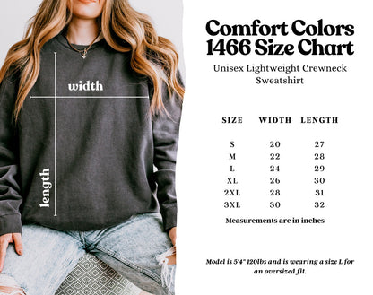 Literally Just A Ghoul Embroidered Tee + Sweatshirt - Comfort Colors