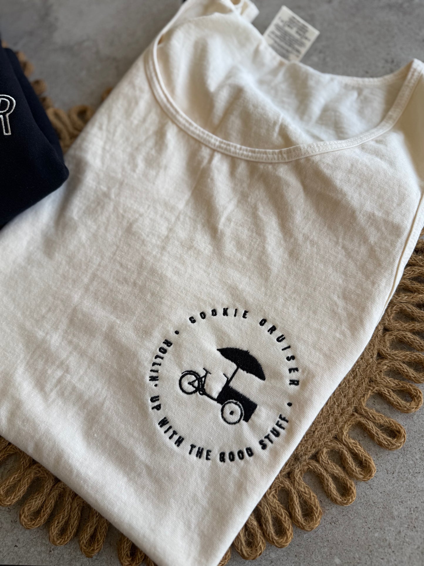 Custom Logo Embroidered Tank Tops -- Comfort Colors
