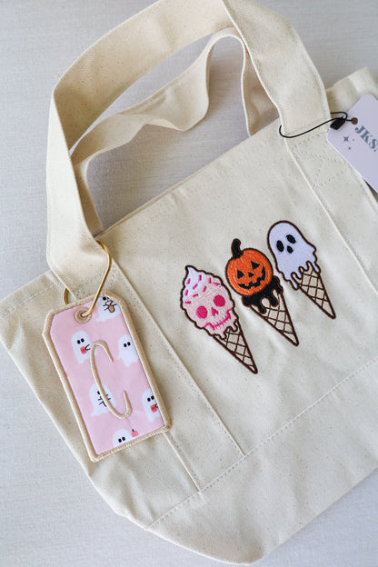 Halloween Embroidered Bag Charms
