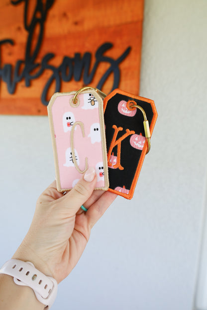 Halloween Embroidered Bag Charms