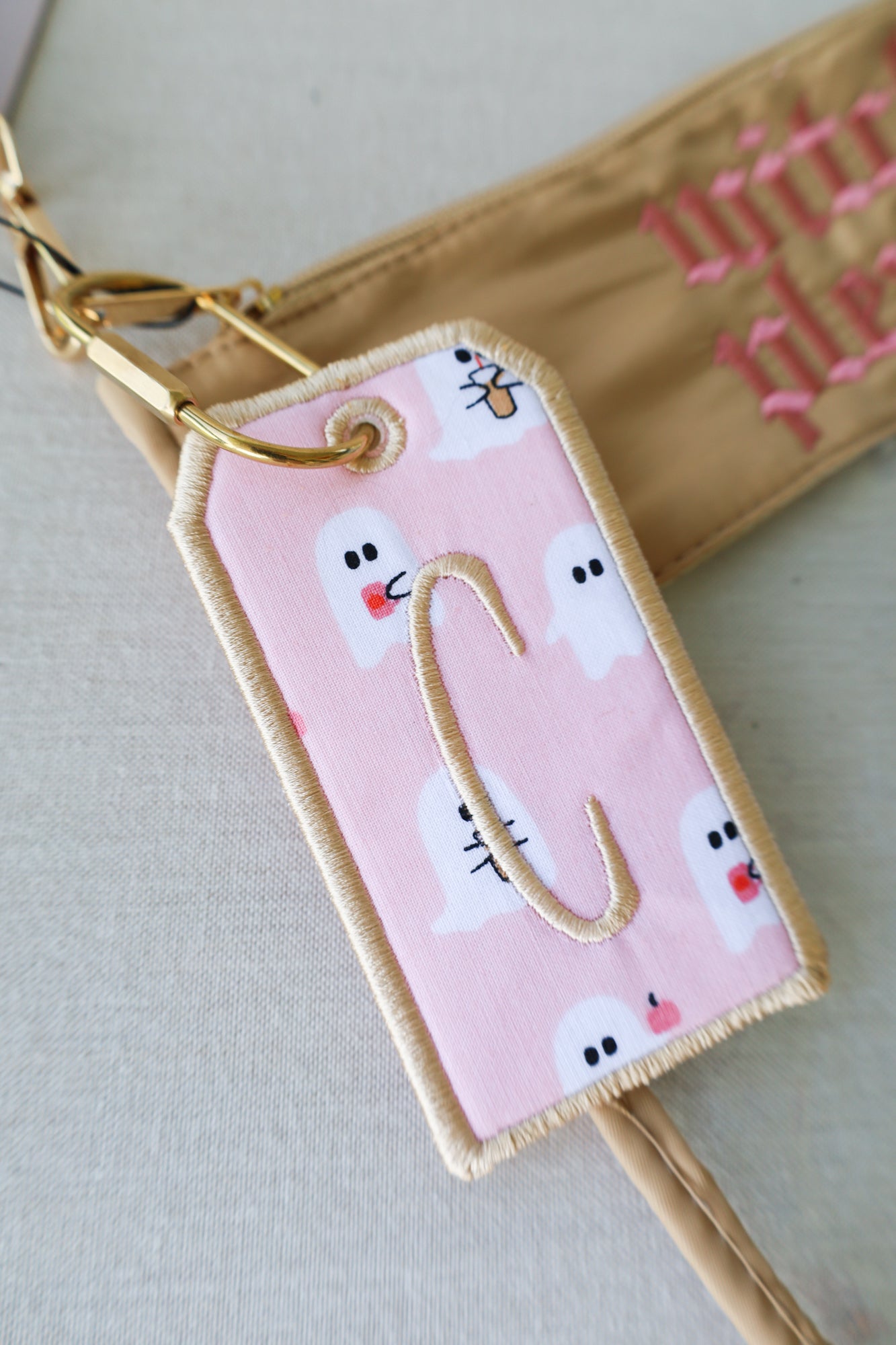 Halloween Embroidered Bag Charms