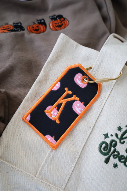 Halloween Embroidered Bag Charms