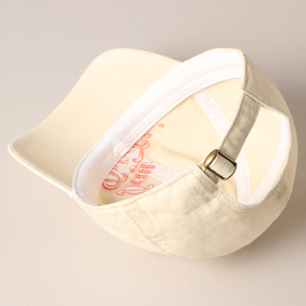 Day Drinkin' Embroidered Hat – Vintage-Inspired Dad Cap