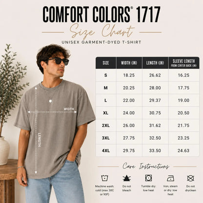 Future Ghost Embroidered Colorblast Tee - Comfort Colors