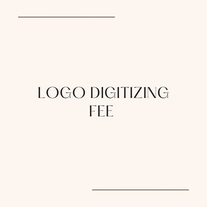 Logo Digitizing Fee